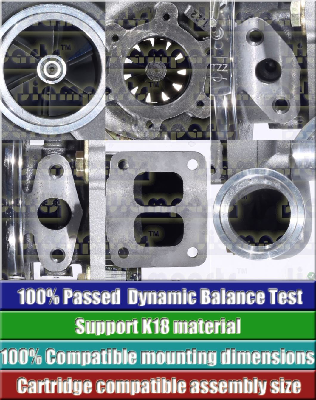Description image:Turbocharger TA4513 466818-0001
