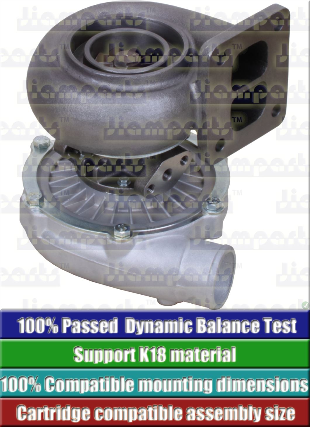 Description image:Turbocharger TO4E12 466820-0008