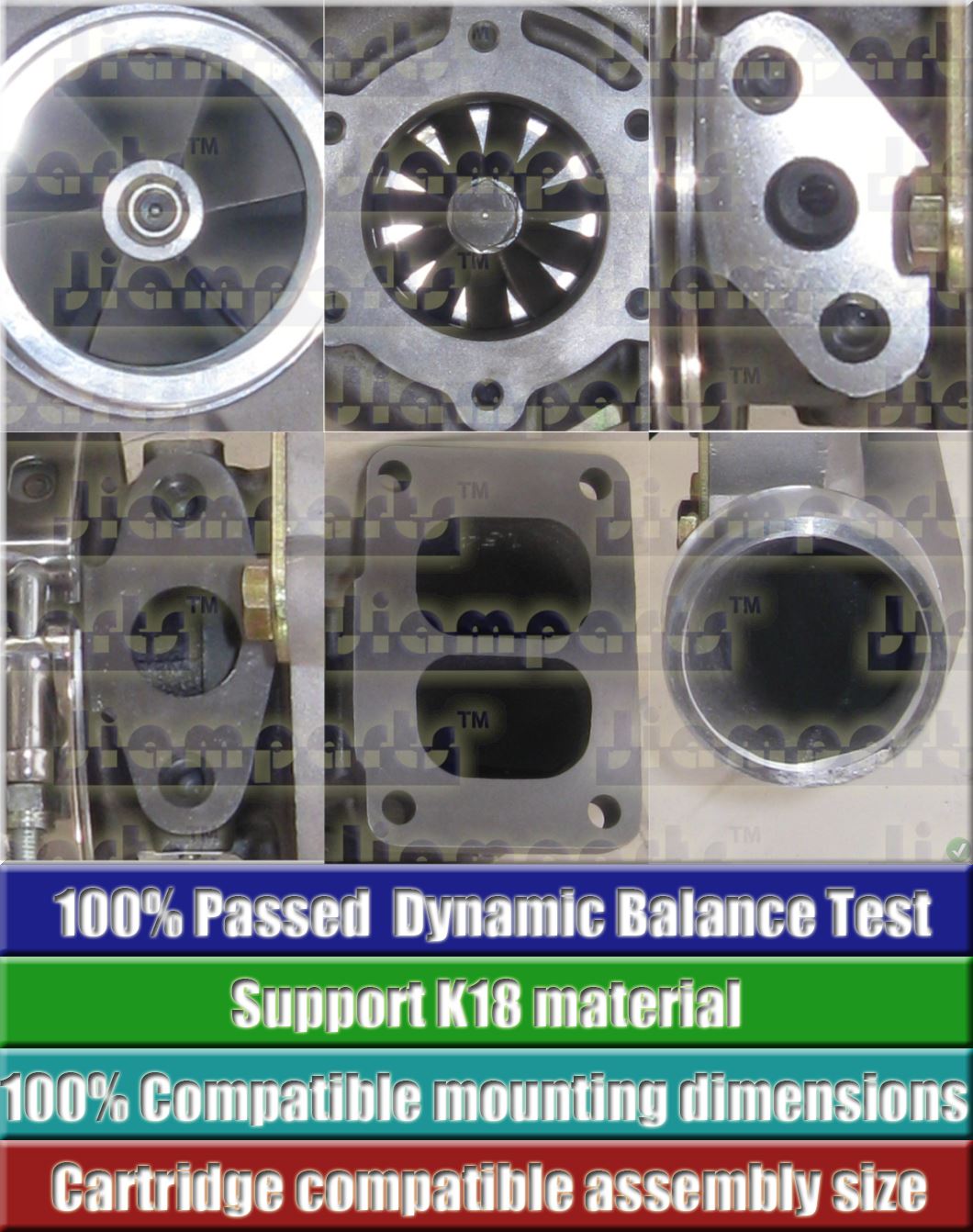 Description image:Turbocharger TA5108 466860-0005
