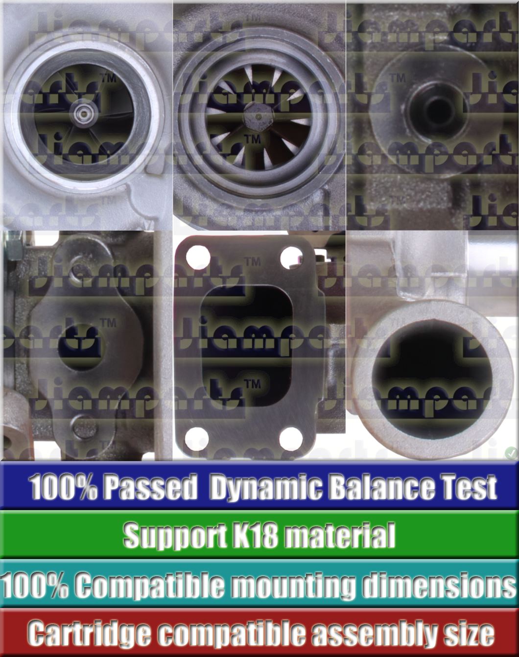 Description image:Turbocharger TB2518 466898-0006