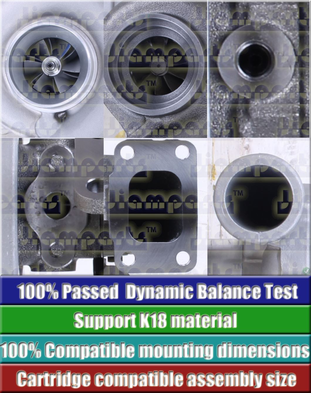 Description image:Turbocharger TB2518 466898-5006