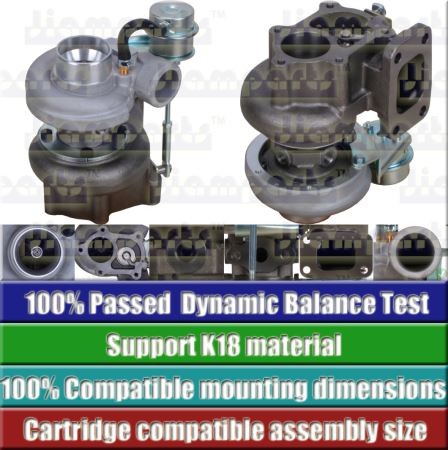 Showcase image:Turbocharger TB2568 466409-0002