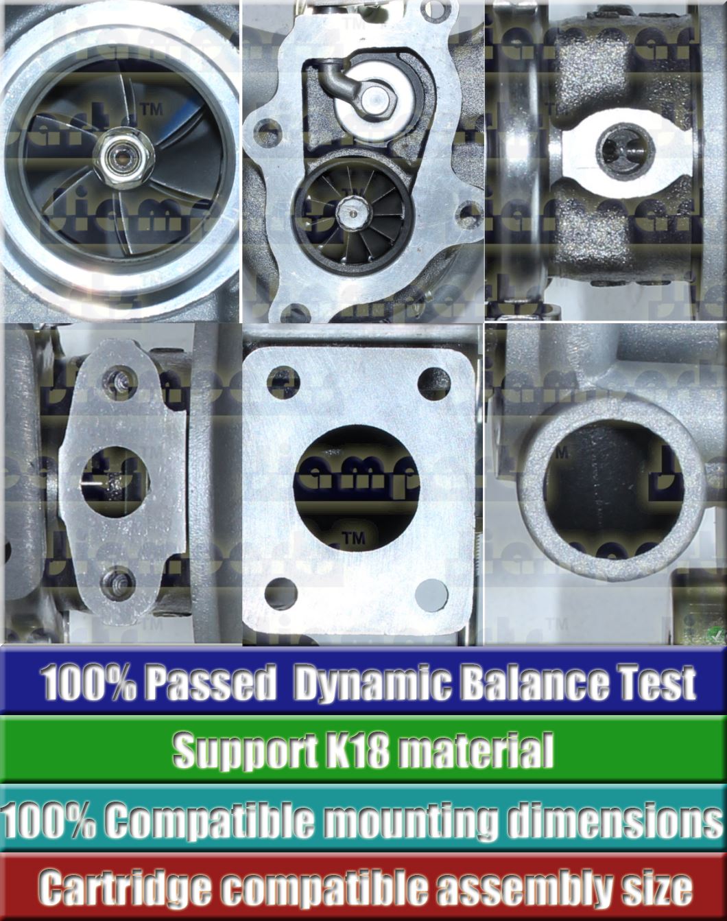 Description image:Turbocharger TD03-07G 49131-02040