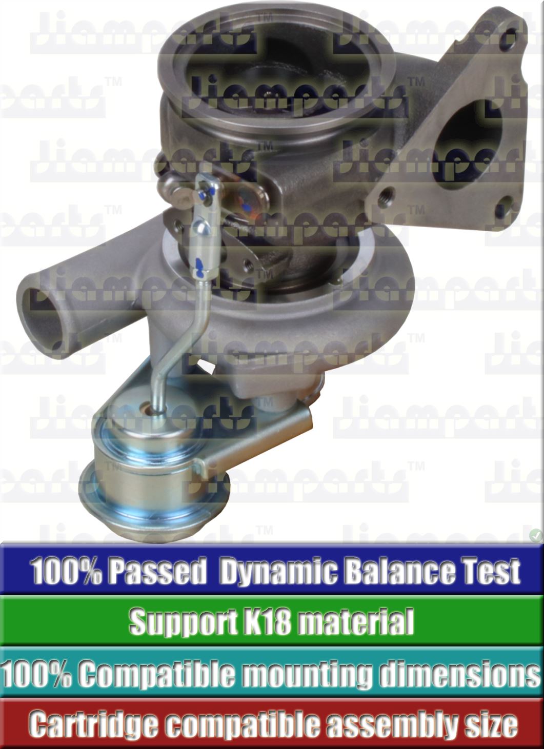 Description image:Turbocharger TD03 49131-05212-U