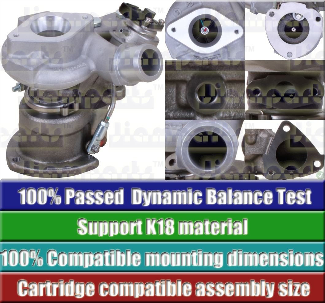 Description image:Turbocharger TD03L4-09GK-2 7 49131-06300