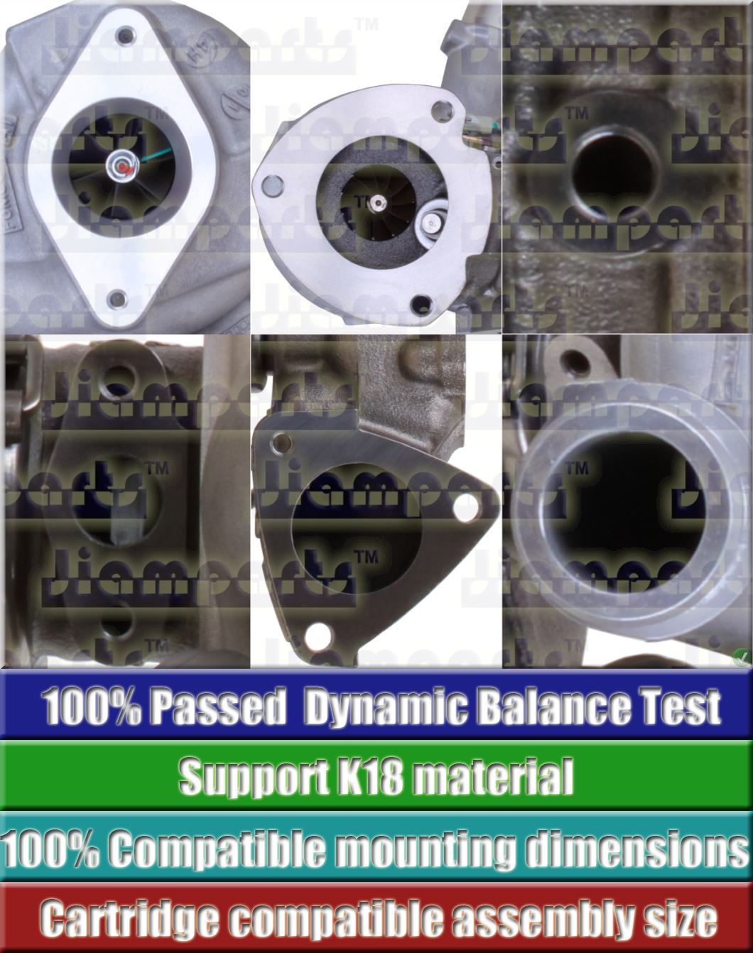 Description image:Turbocharger TD03L4-09GK-2 7 49131-06300