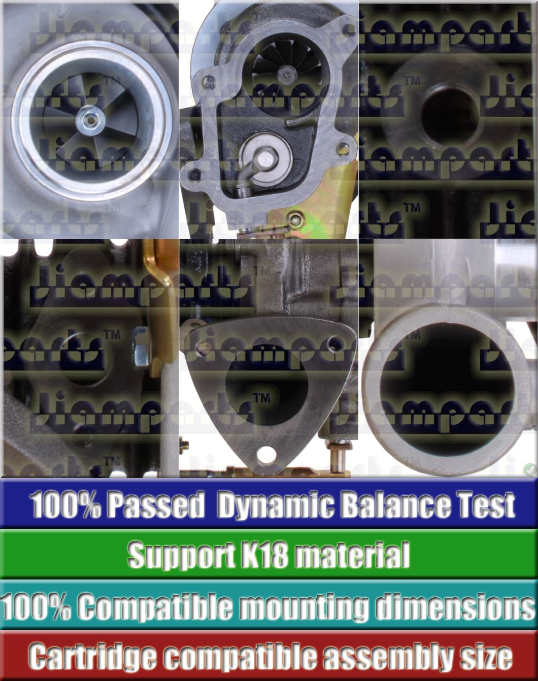 Description image:Turbocharger TF035HM 49135-06710-R