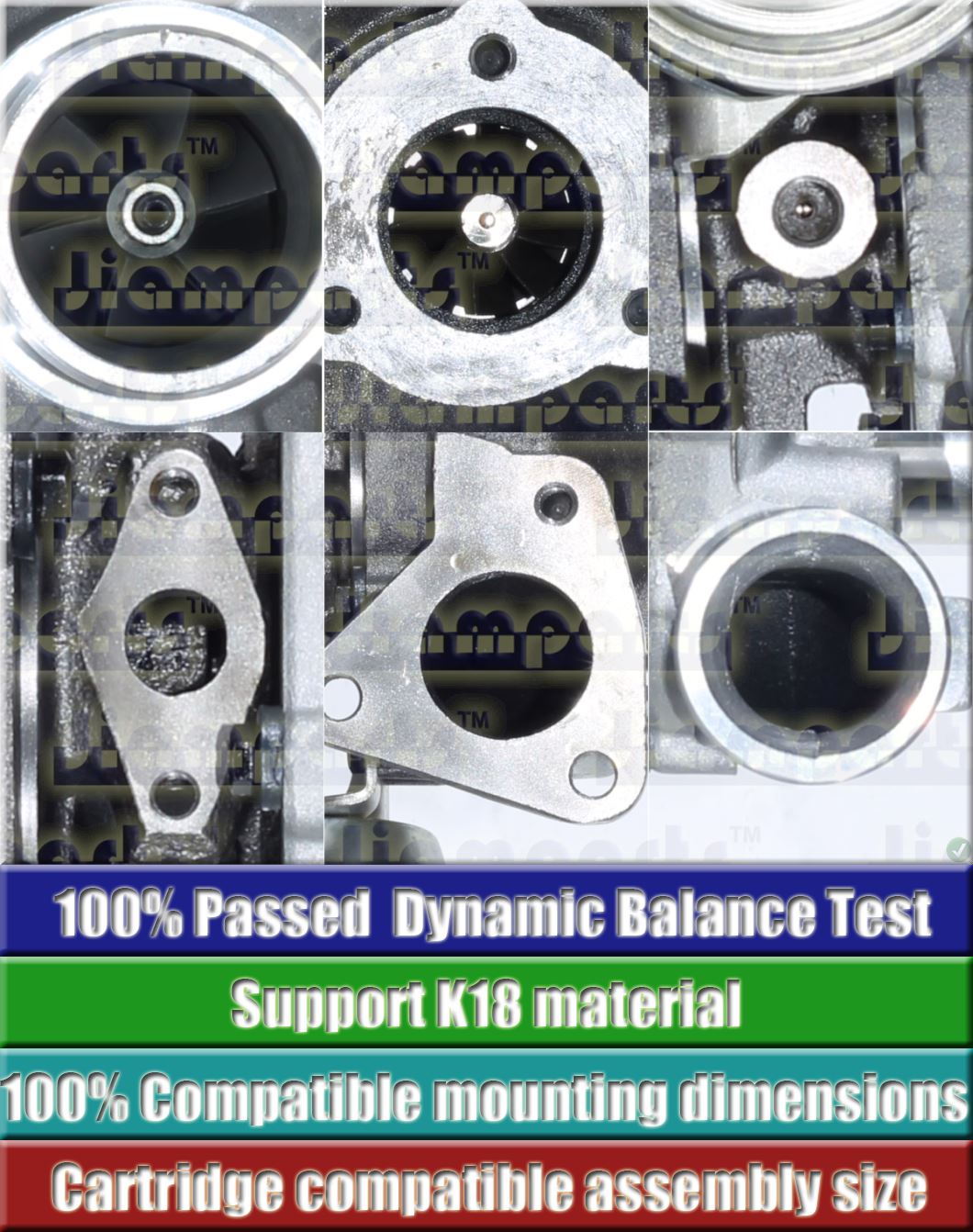Description image:Turbocharger TF035HM 49135-07100
