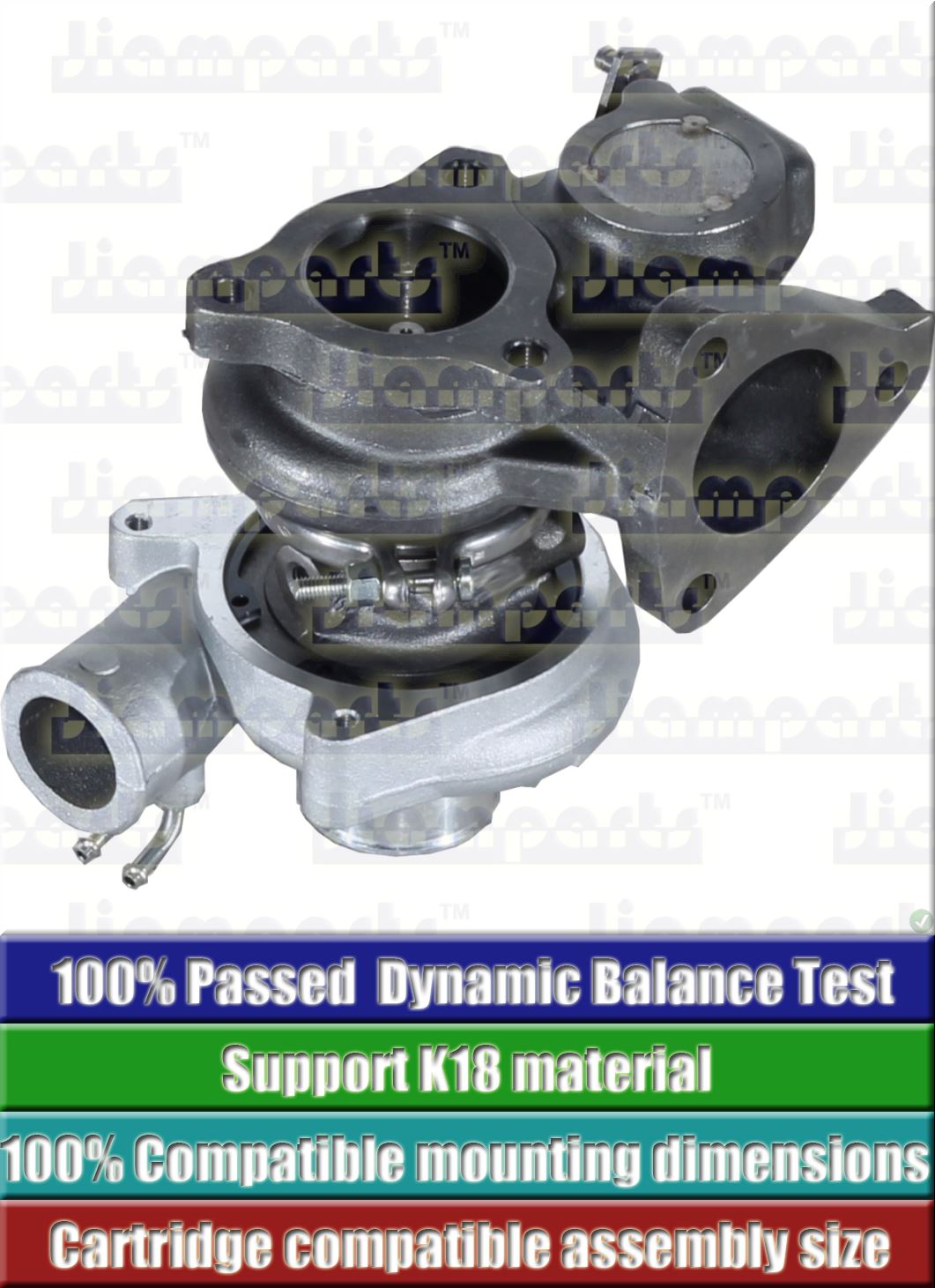 Description image:Turbocharger TD04-09B 4 49177-01500