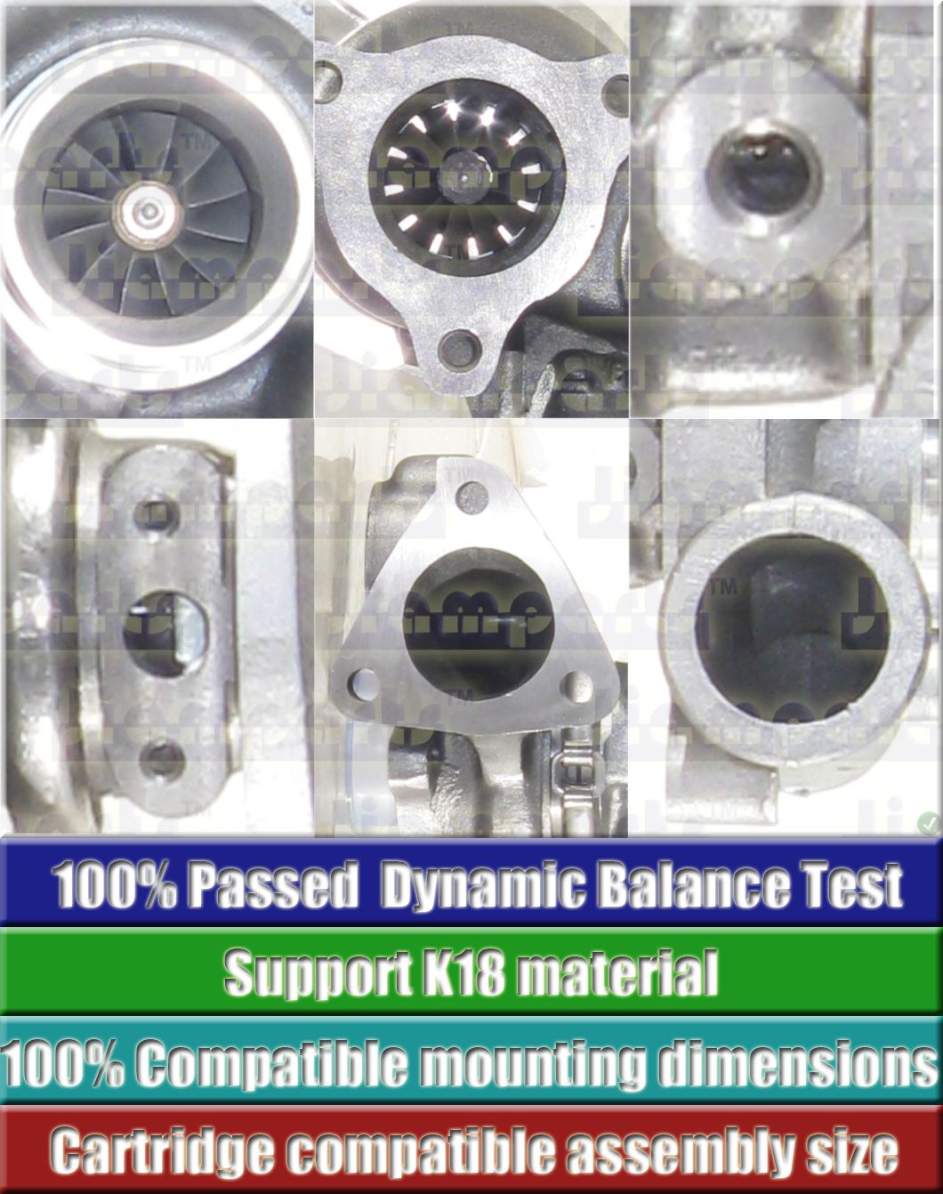 Description image:Turbocharger TD04-09B 4 49177-01501