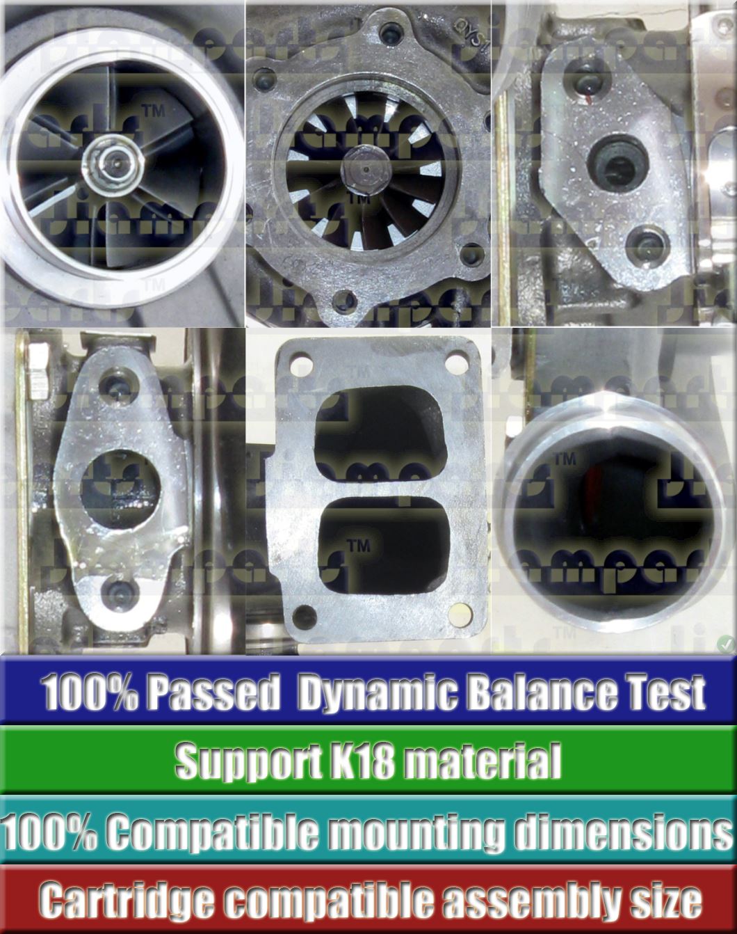 Description image:Turbocharger TD04 49177-01512