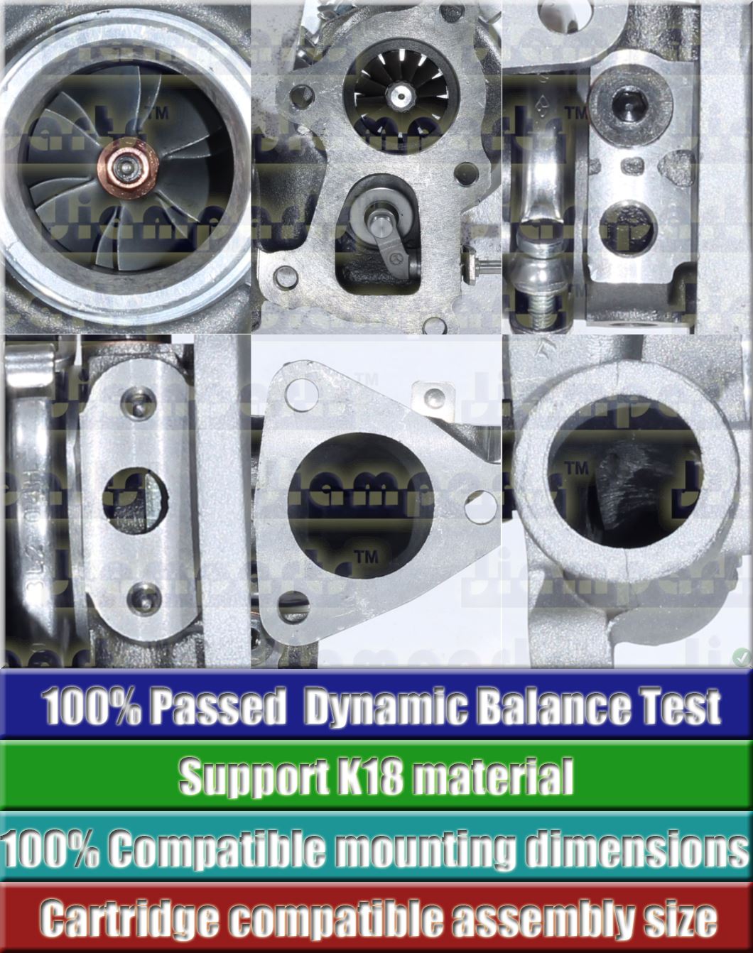 Description image:Turbocharger MITSUBISHI TD04_MD194845
