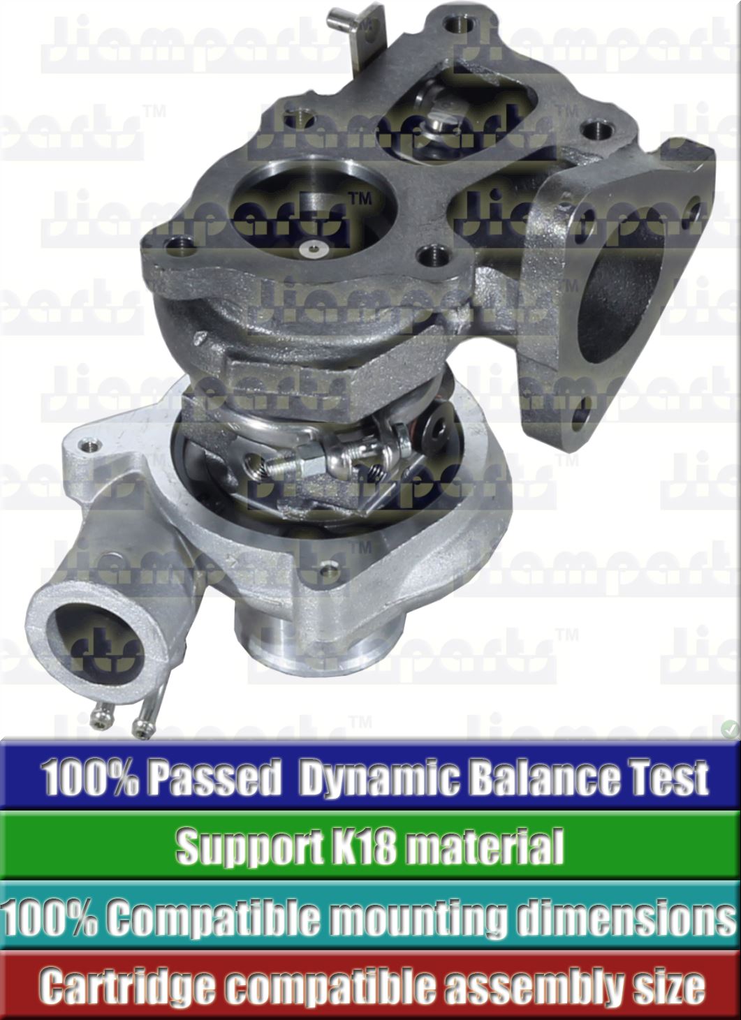 Description image:Turbocharger MITSUBISHI TD04_MD194845