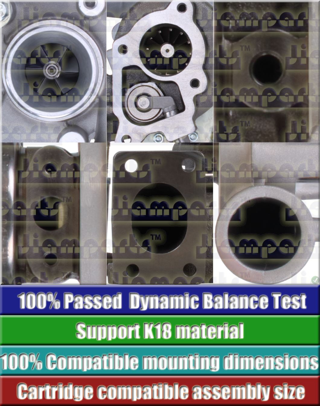 Description image:Turbocharger TD04-12T 1C040-17014