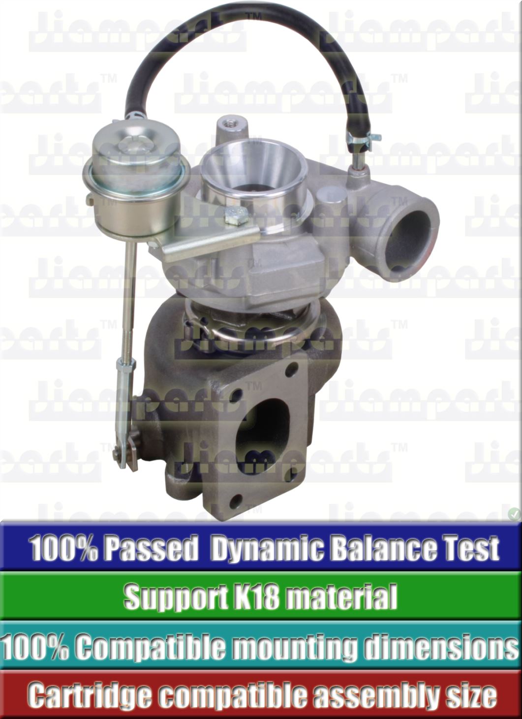 Description image:Turbocharger TD04-12T 1C040-17014
