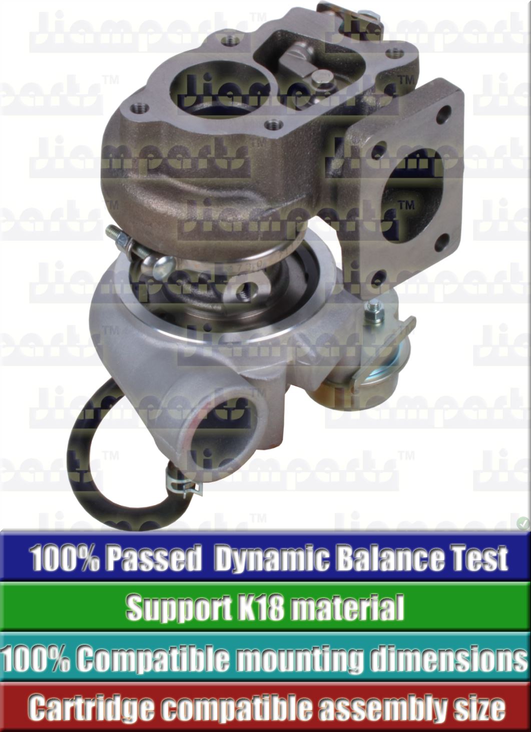 Description image:Turbocharger TD04-12T 1C040-17014
