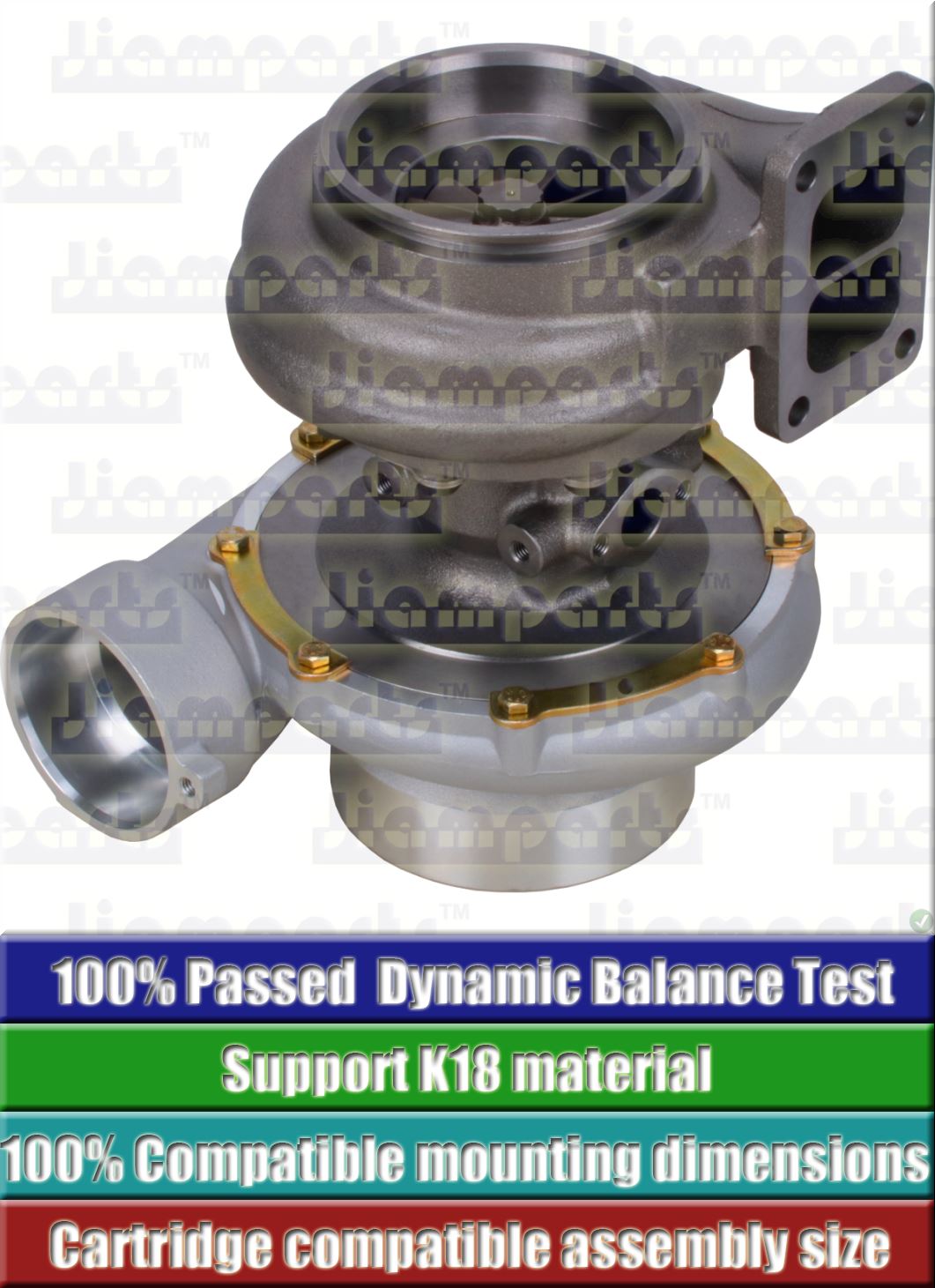 Description image:Turbocharger TD10L-36F-28 49181-03862