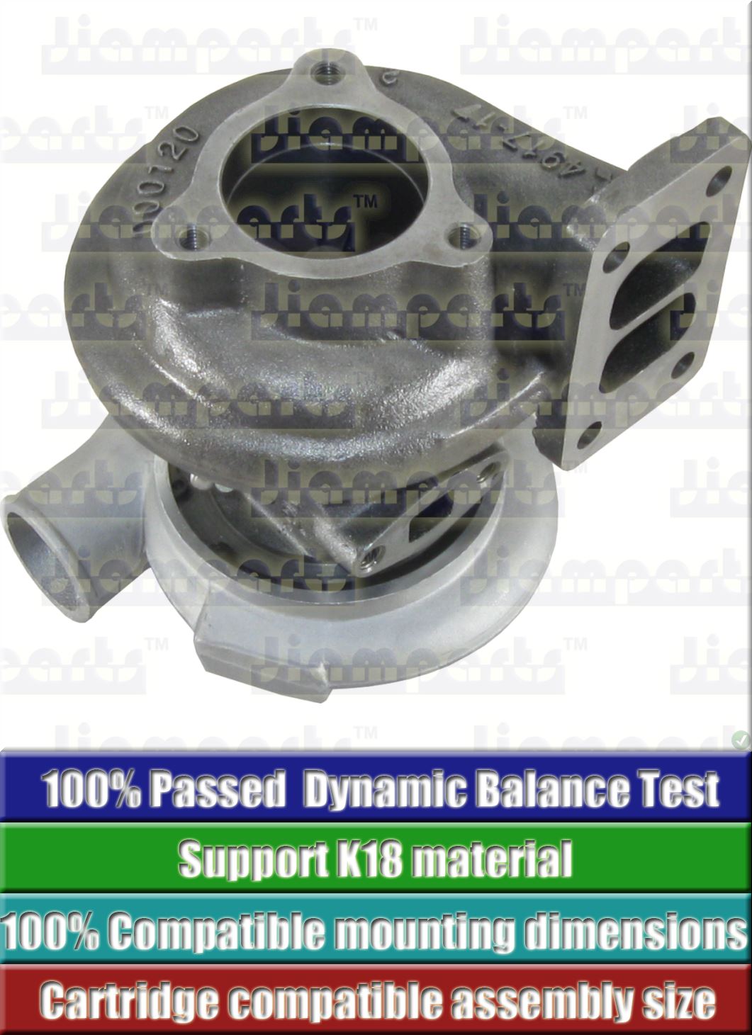 Description image:Turbocharger TE06H-16M 49185-01020