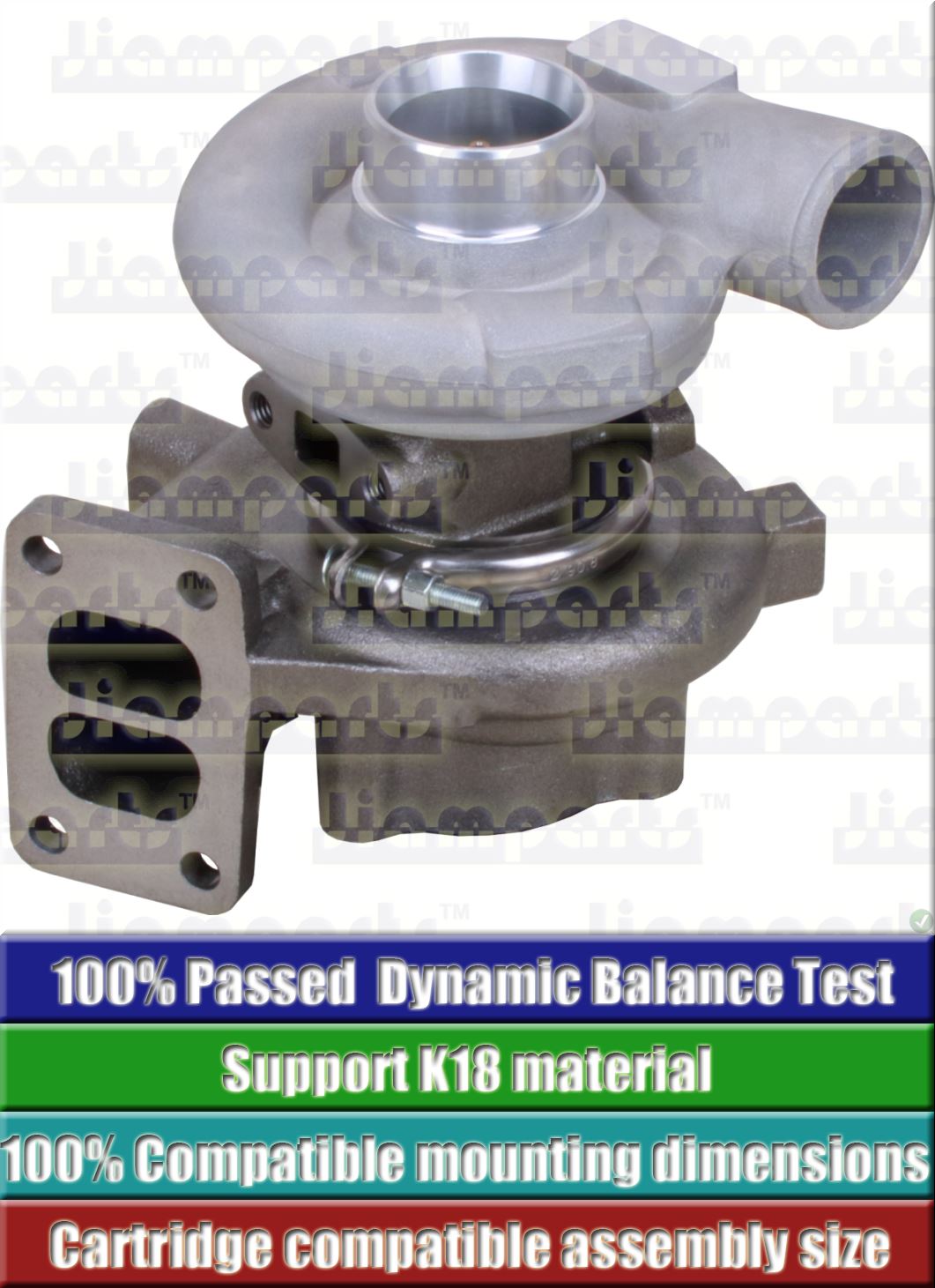 Description image:Turbocharger TE06H-16M 49185-01030-R