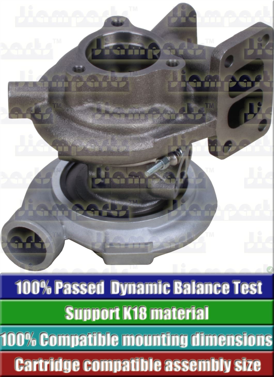 Description image:Turbocharger TE06H-16M 49185-01030-T