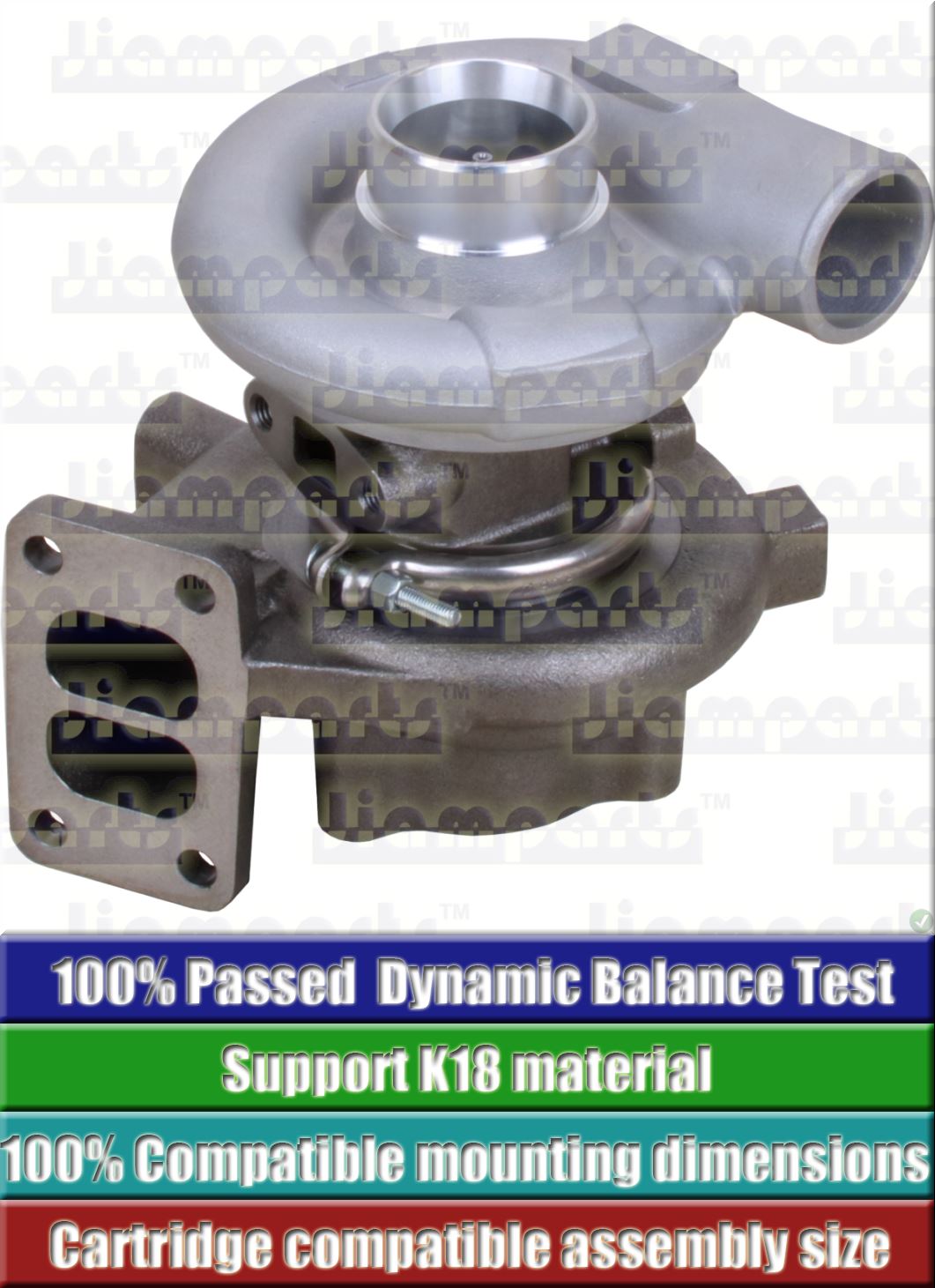 Description image:Turbocharger TE06H-16M 49185-01040
