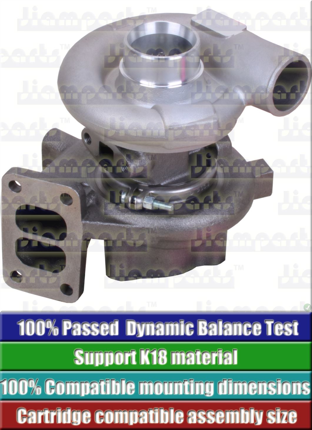 Description image:Turbocharger TE06H-16M 49185-01041-R