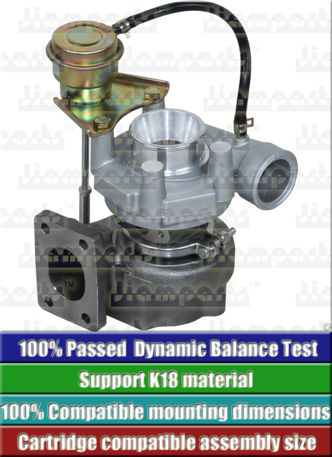Description image:Turbocharger TD04L-10T 49377-01502
