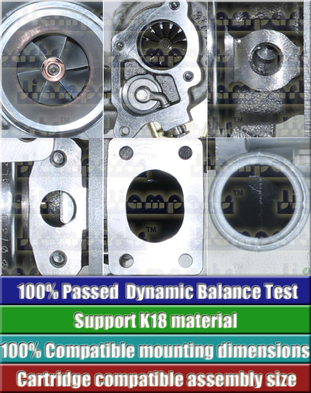 Description image:Turbocharger TD04L-10T 49377-01590