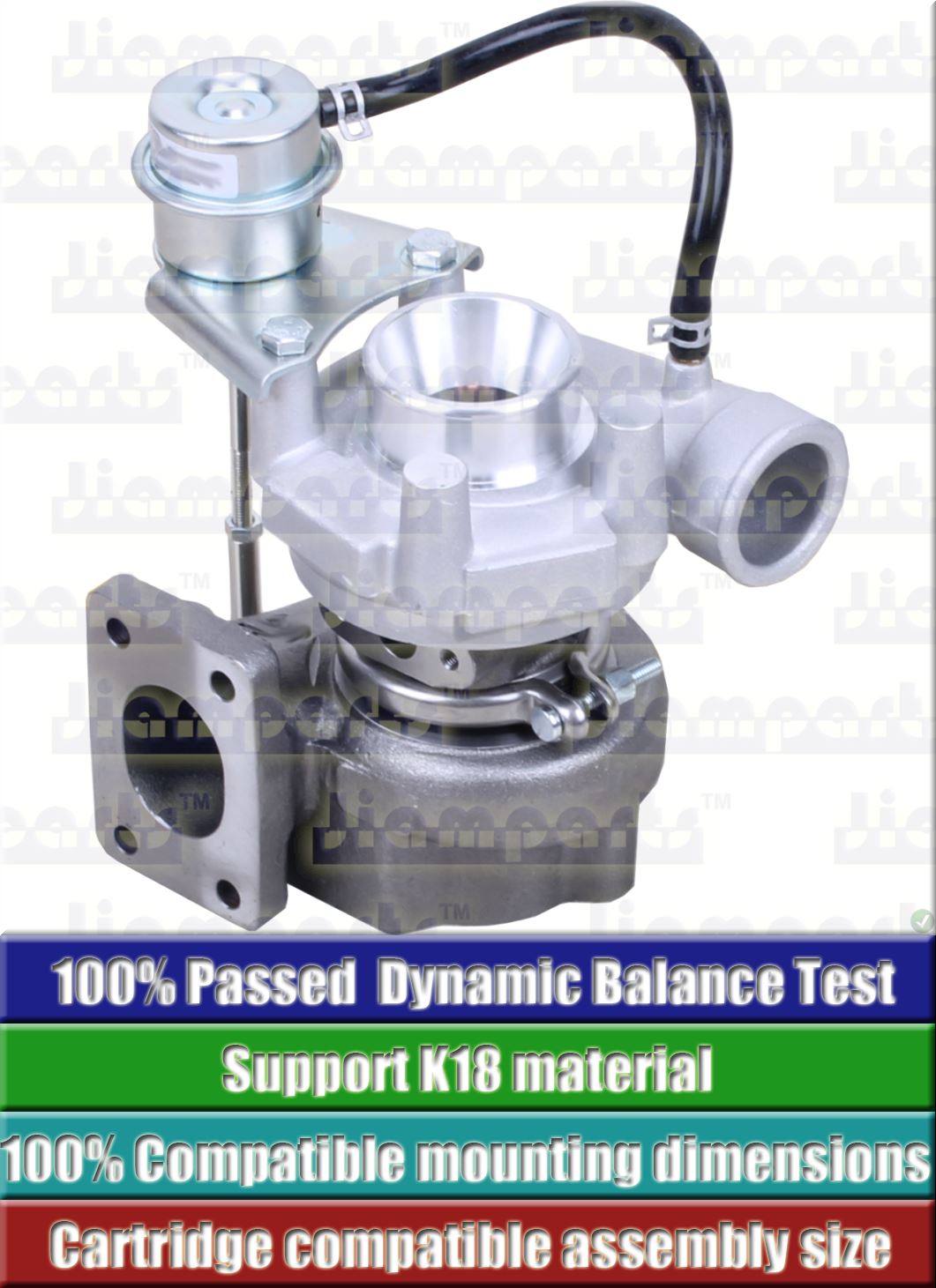 Description image:Turbocharger TD04-10T 49377-01600