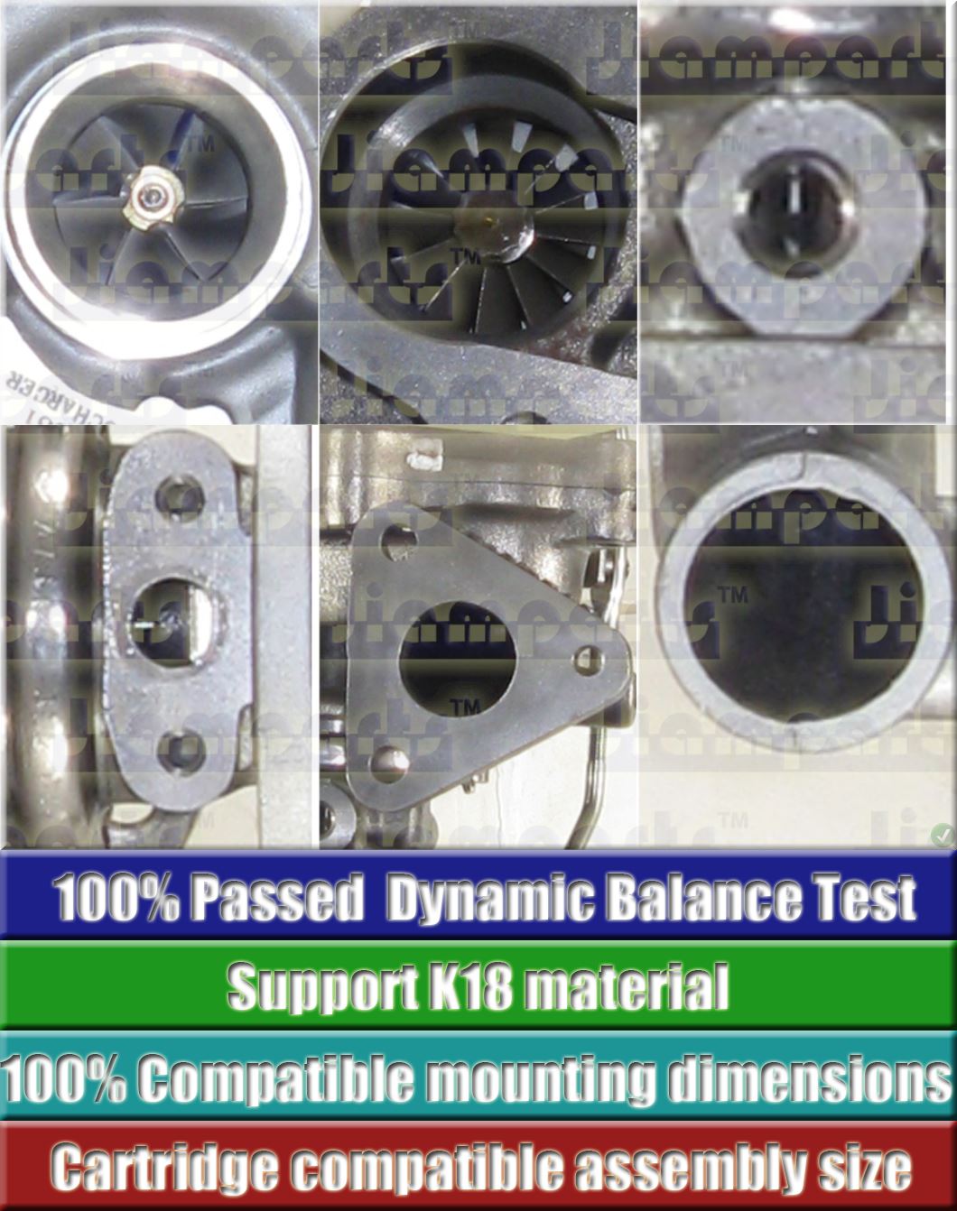Description image:Turbocharger TD04-12T 4 49377-03040
