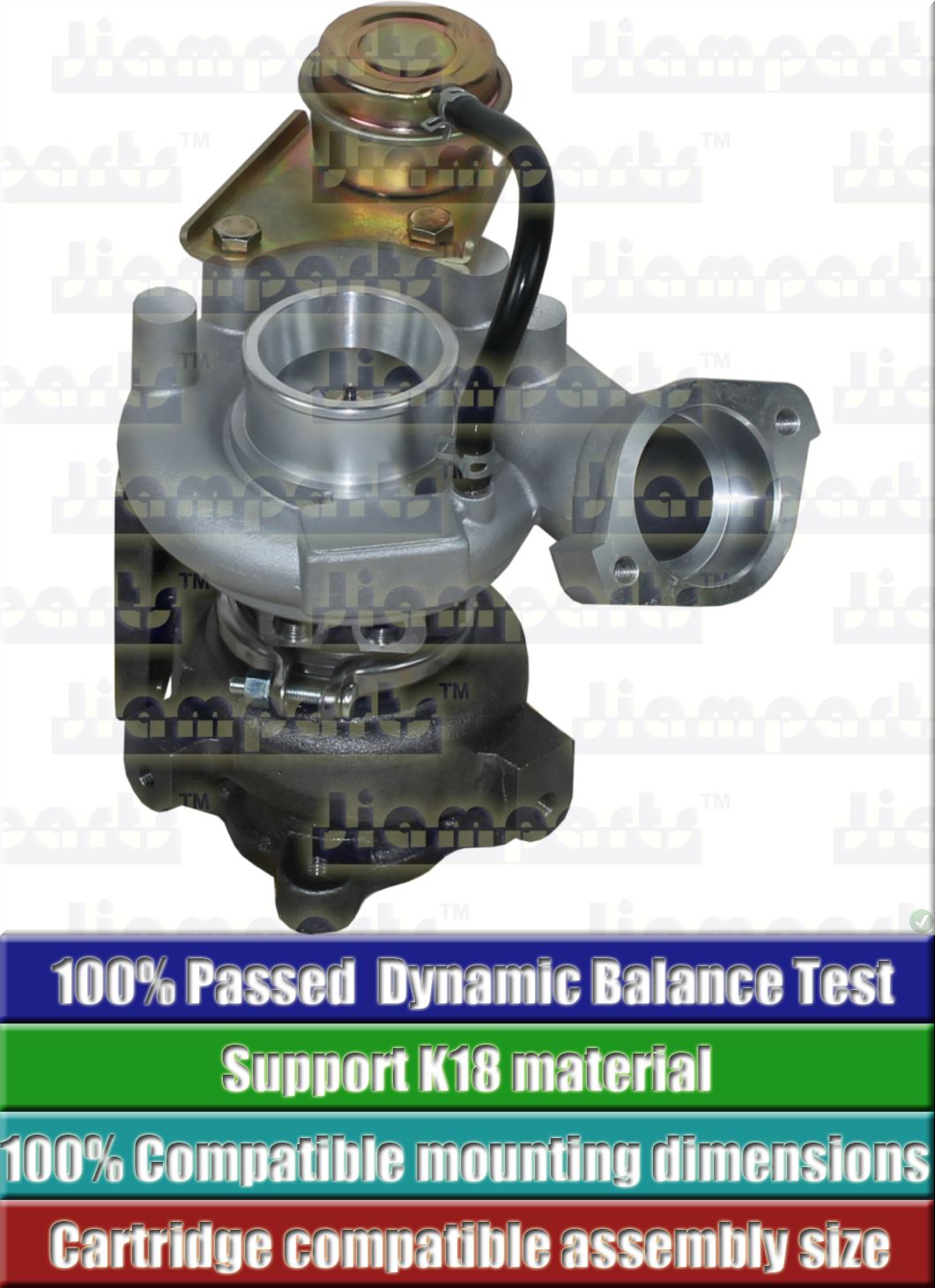 Description image:Turbocharger TD04HL4S-15MK-6 6 49389-02042