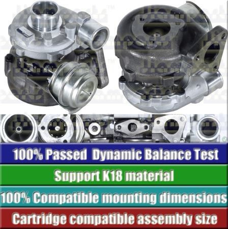Showcase image:Turbocharger TF035HM 49135-07100