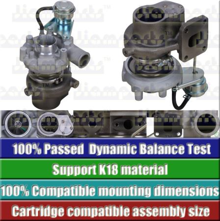 Showcase image:Turbocharger TD05H-14G 10 49178-03123-T