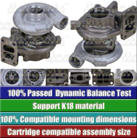 Showcase image:Turbocharger TE06H-16M 49185-01030-T