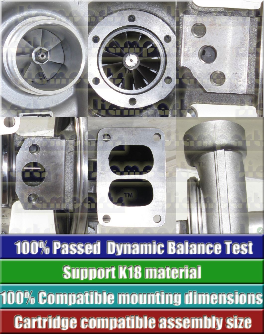 Description image:Turbocharger 4LGZ352C 21 22 5232-988-3296