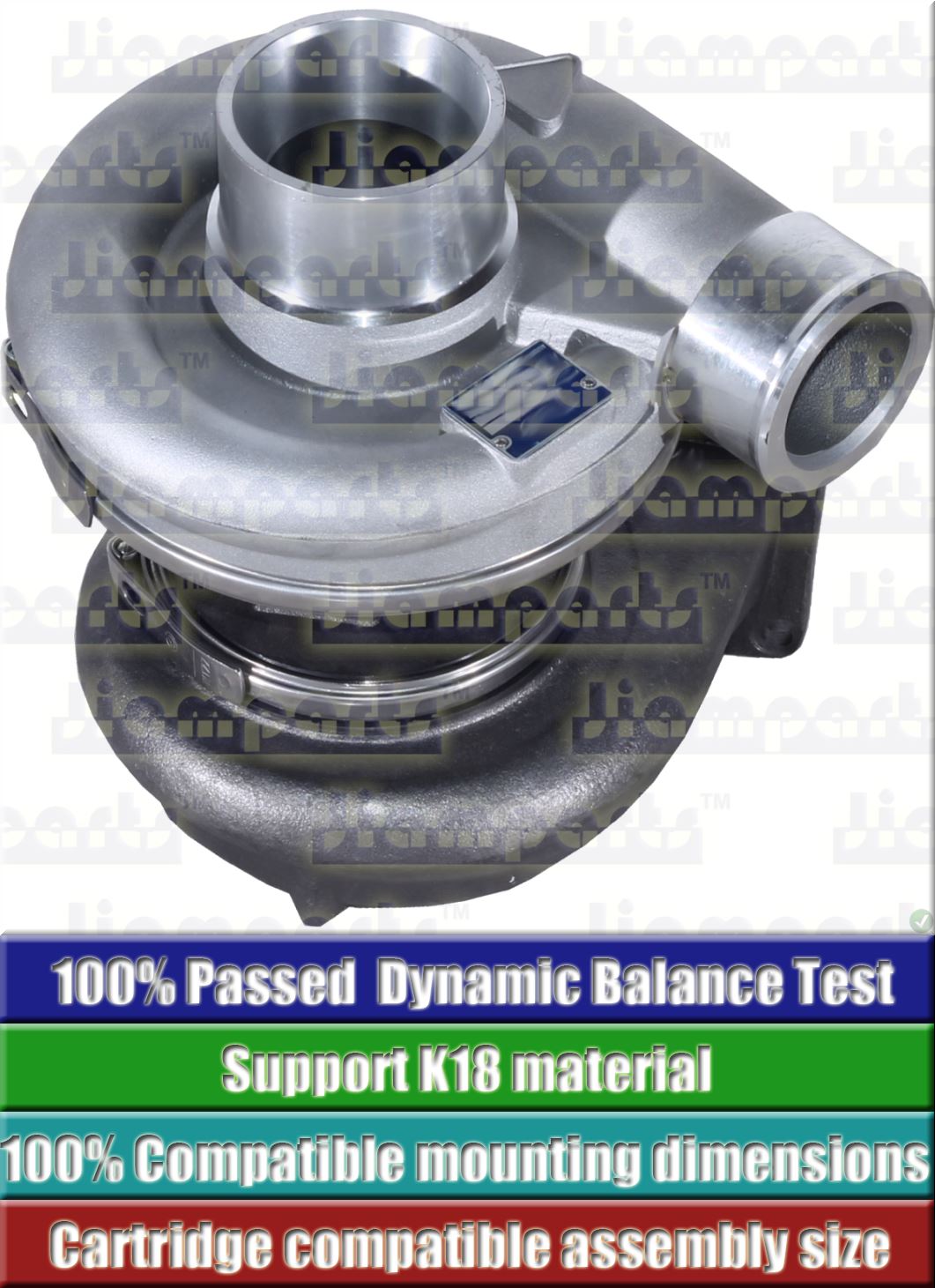 Description image:Turbocharger 4LGZ352C 25 22 0028173057