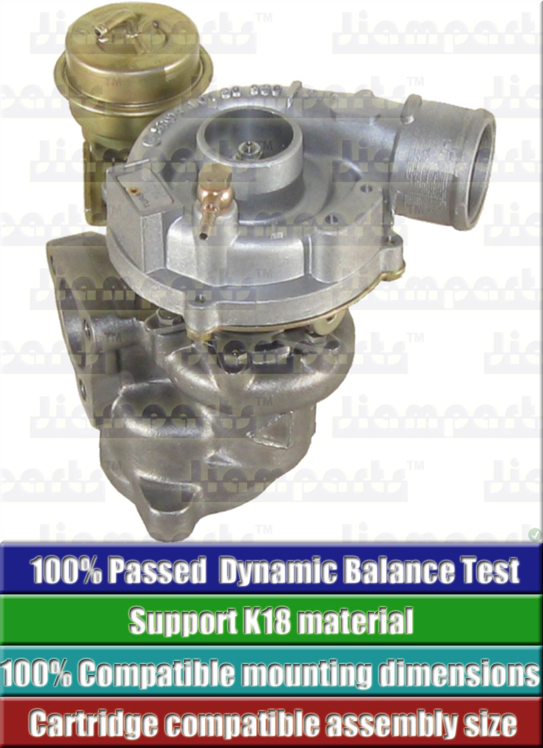 Description image:Turbocharger AUDI K03-2072GAAAA 5 88_058145703N