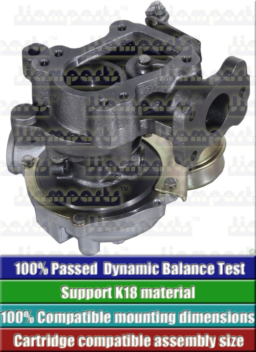 Description image:Turbocharger K03-1875EXE 4 81 53039700024