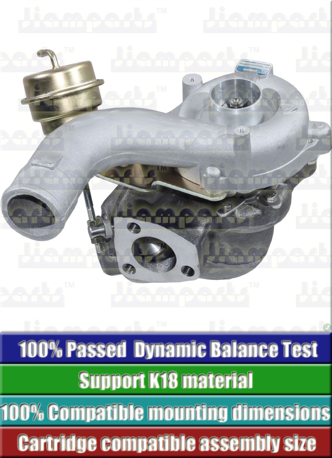 Description image:Turbocharger K03-2075EXD 5 88 06A145704S