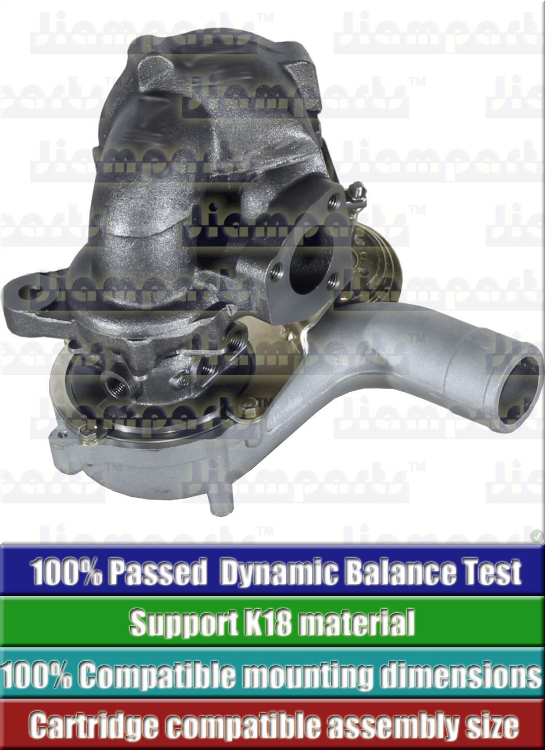 Description image:Turbocharger K03-2075EXD 5 88 06A145704S