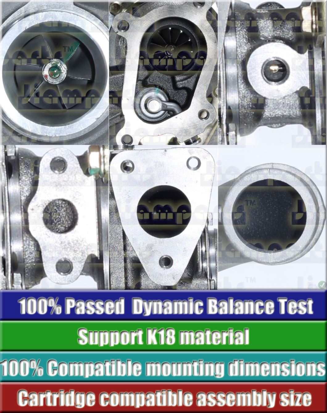 Description image:Turbocharger RENAULT K03_8200715889