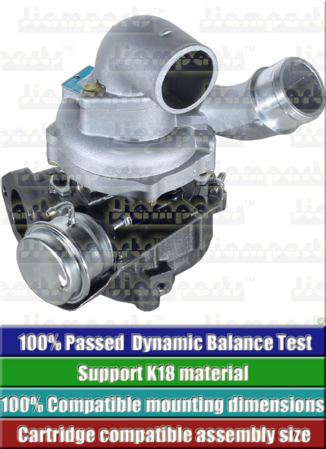 Description image:Turbocharger BV43-2074DCBAA 419 18 53039880127