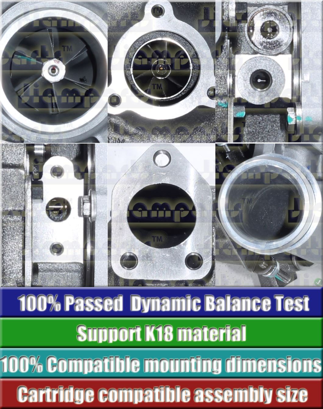 Description image:Turbocharger BV43-2074DCBAA 419 18 53039880144