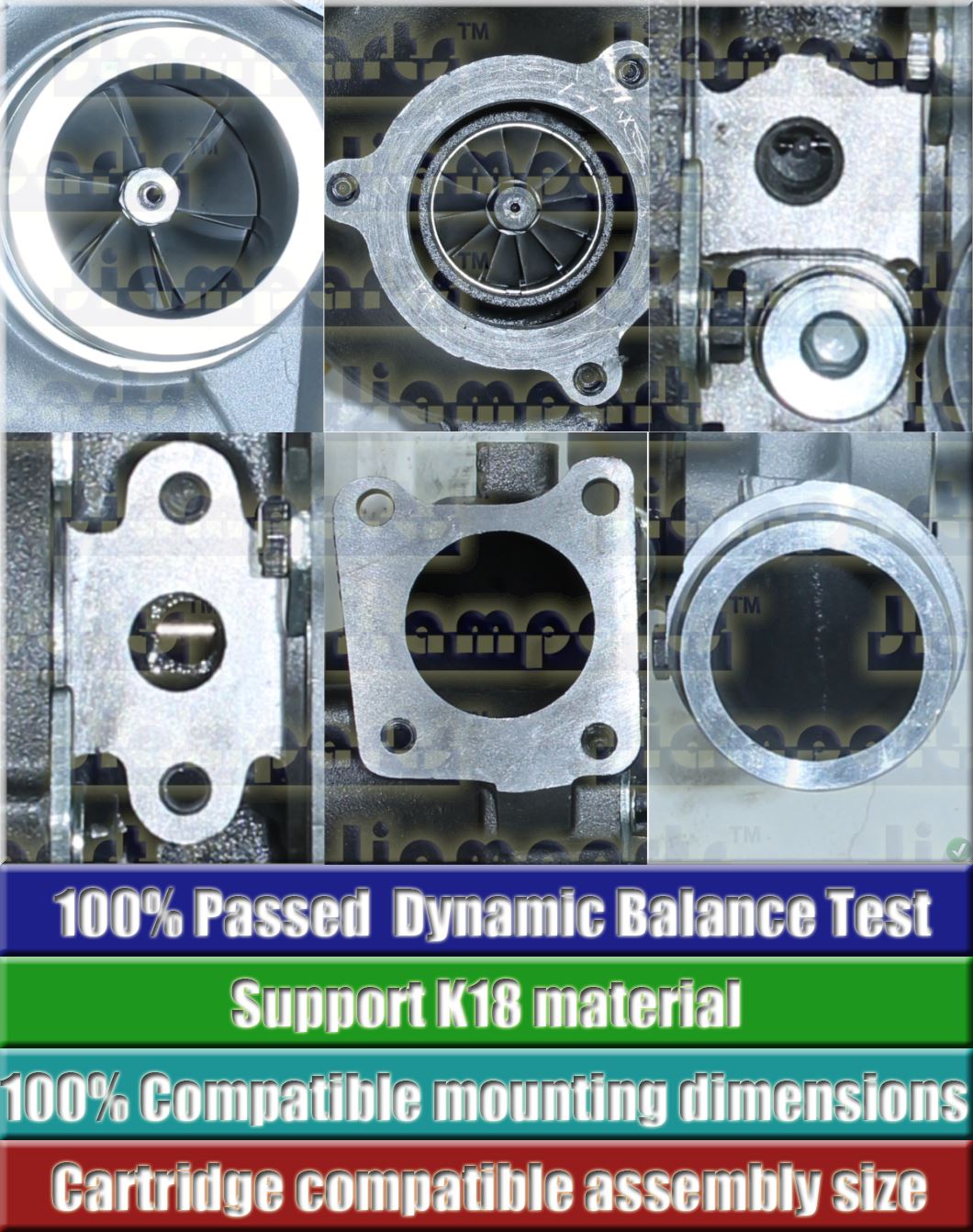 Description image:Turbocharger BV50-2080DCB426 18BVAXK 28200-4X900