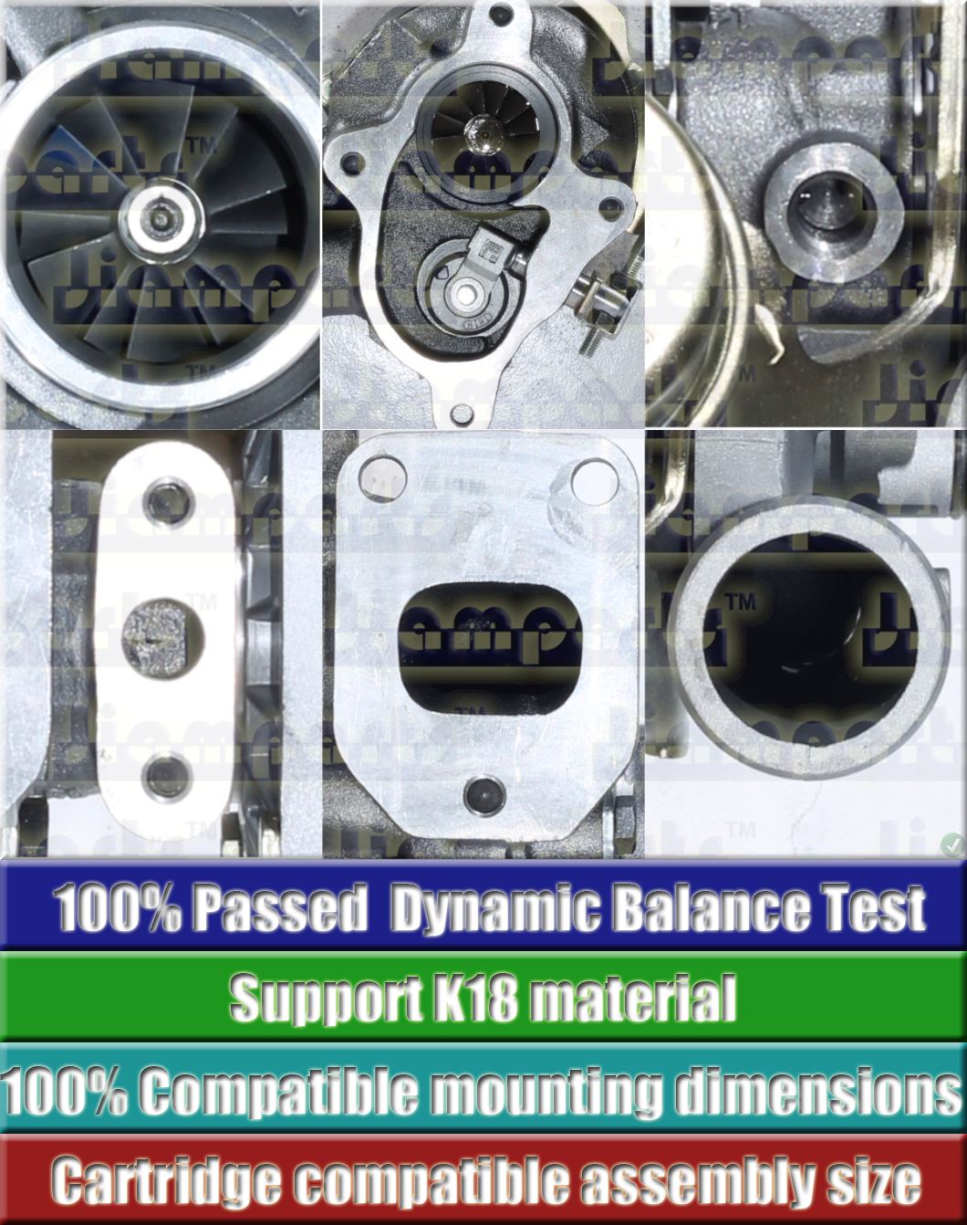 Description image:Turbocharger K14-2070GGB 3 8 5314-970-7018