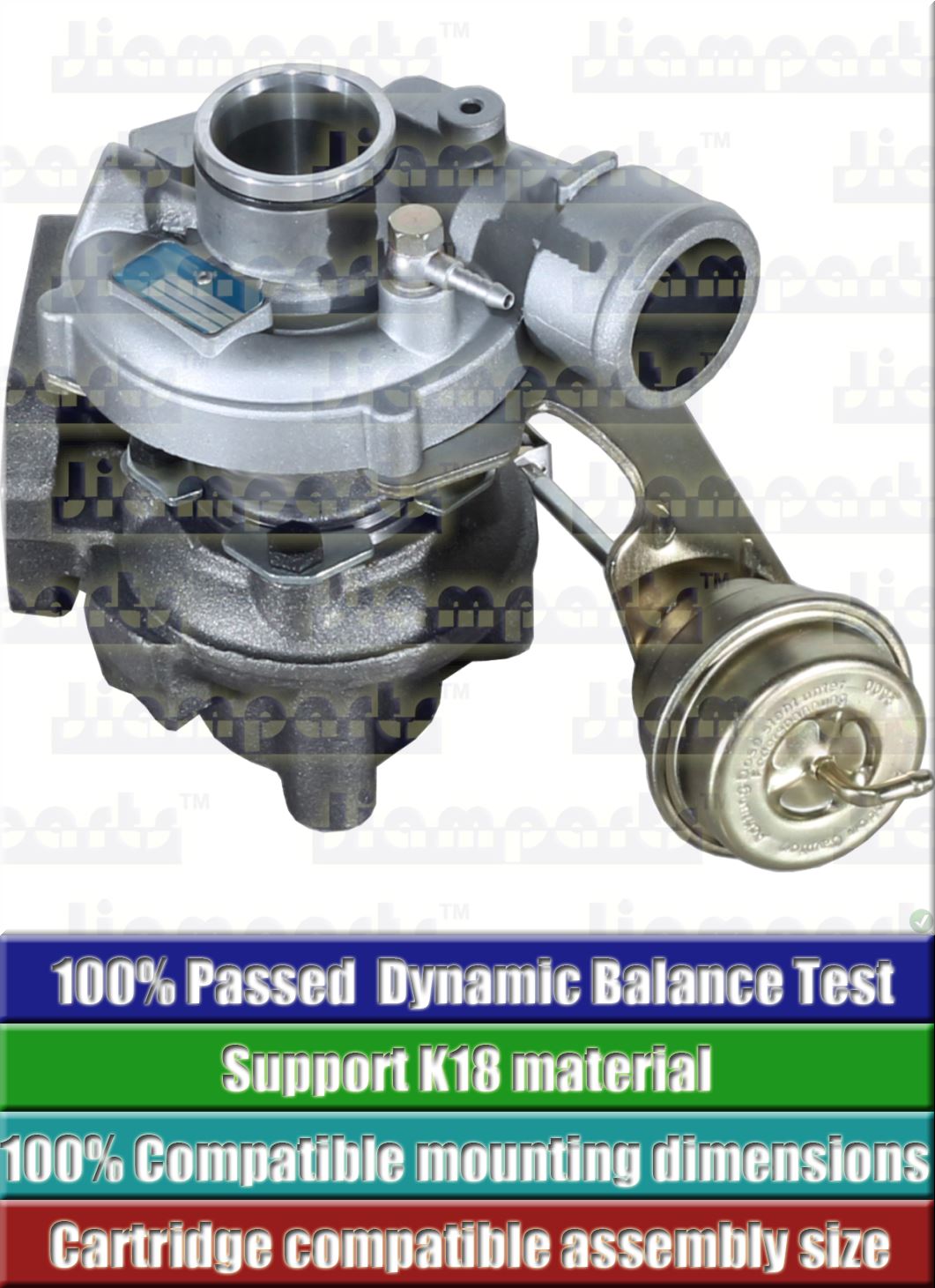 Description image:Turbocharger K14-2070GGB 3 8 5314-970-7018