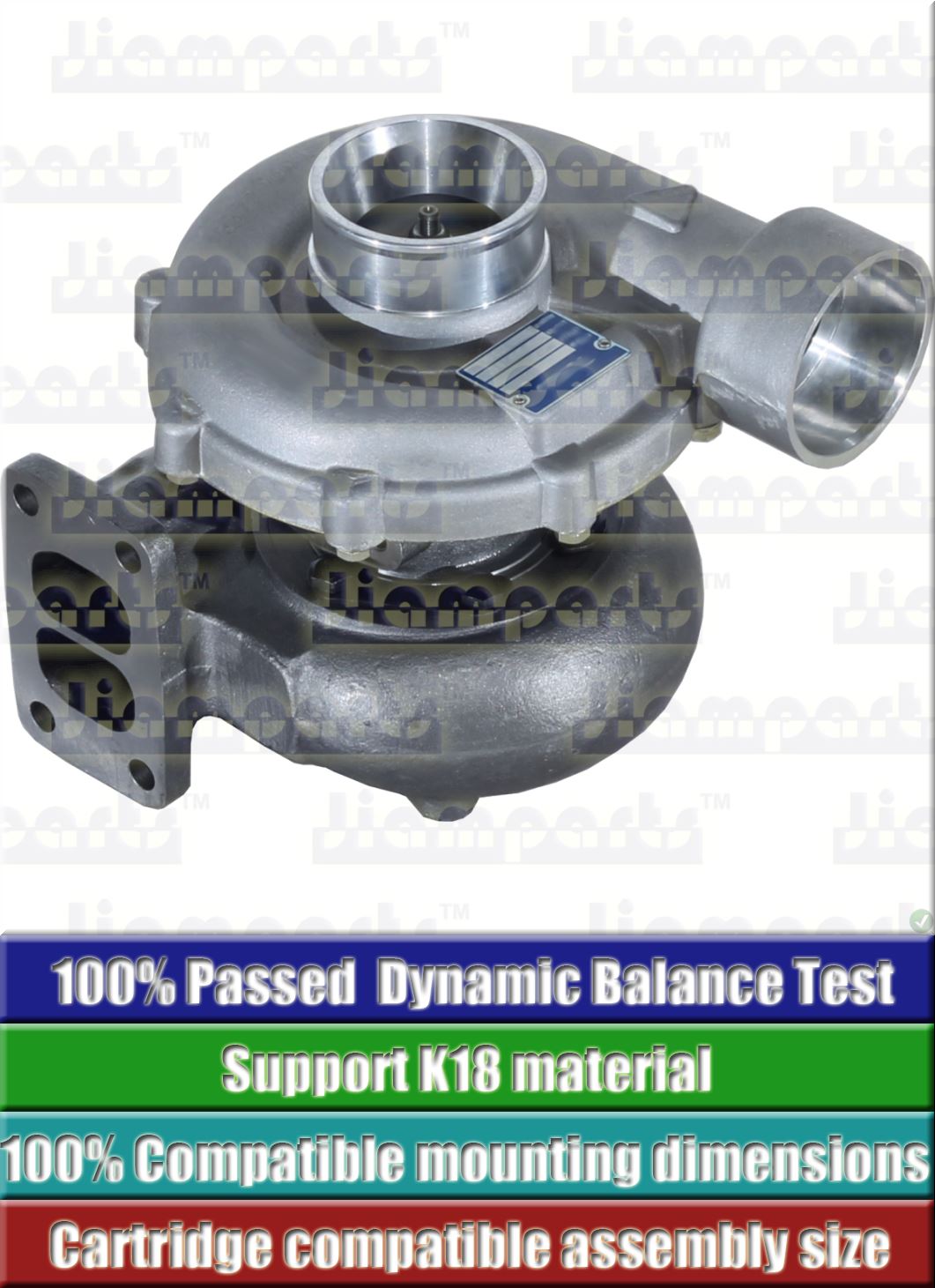 Description image:Turbocharger LIEBHERR K27 2-2962MXAAA21 22GNATB_5327-970-6214