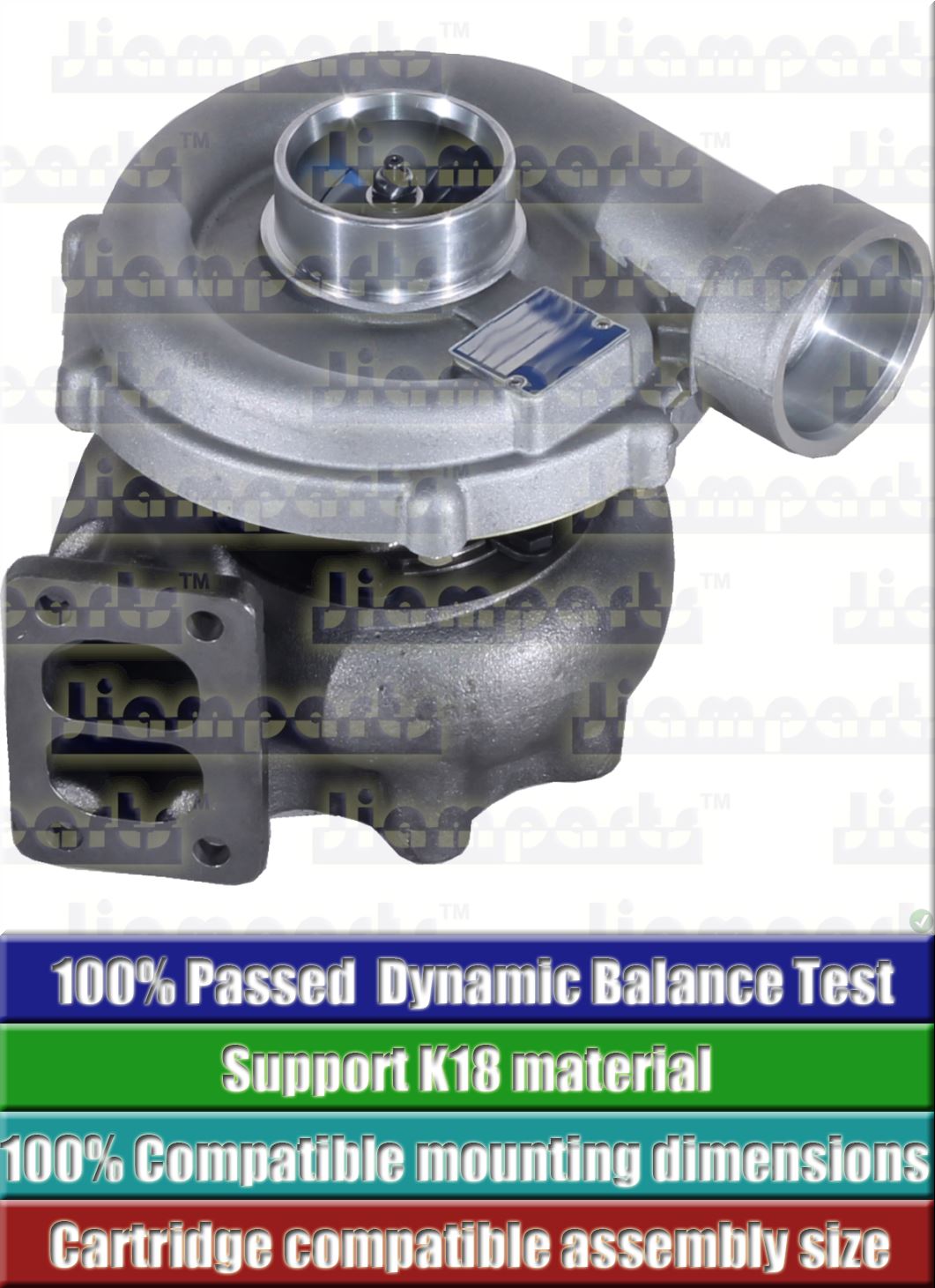 Description image:Turbocharger K27-3465MXA 18 20 5327-970-6502