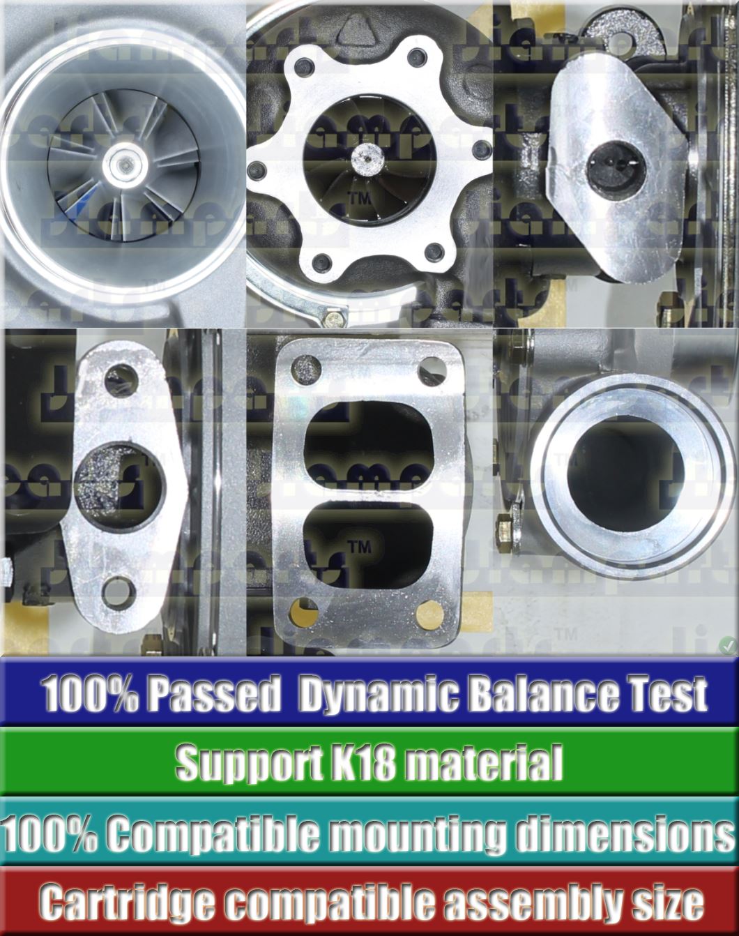 Description image:Turbocharger K27-3465MXEAA 18 20 5327-970-6529