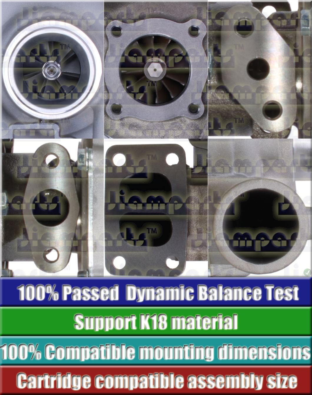Description image:Turbocharger K27 5327-970-7010-U